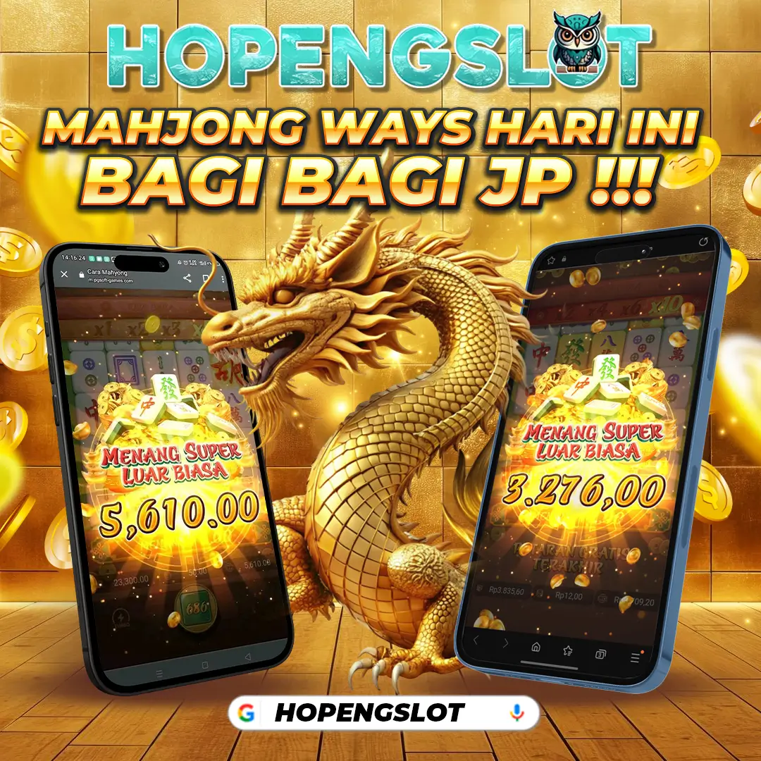 HOPENGSLOT : LINK SITUS SLOT MAHJONG WAYS 2 GAMPANG PECAH TERBARU